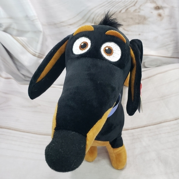 ๐SOLD๐ TY Secret Life Of Pets Buddy Dachshund Dog 18 Inch Plush Toy 2016 Tag - Picture 1 of 11